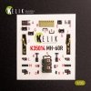 KELIK K35014 MH-60R interior 3D decals for Kitty Hawk kit 1/35